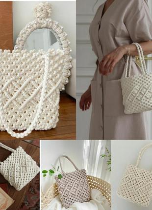 Сумка макраме на любой вкус