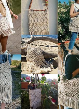 Сумка макраме на любой вкус