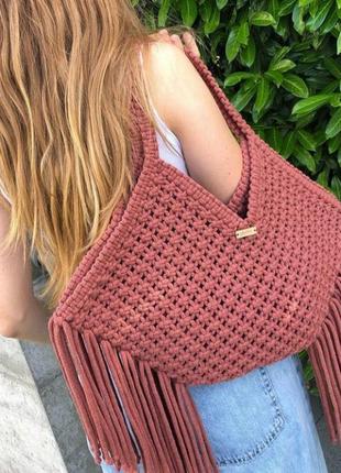 Сумка макраме на любой вкус