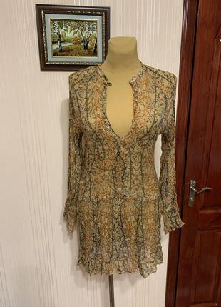 Лёгкое платье,накидка на купальник