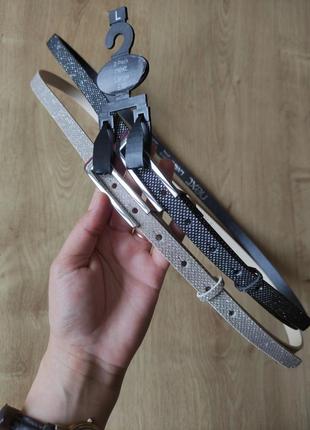 Набор стильных тонких ремешков next, большой размер 110