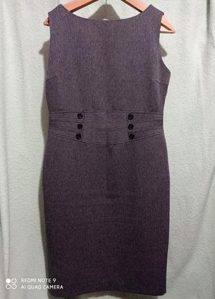 37 ділове базове класичне сіра сукня сарафан твід ялинка