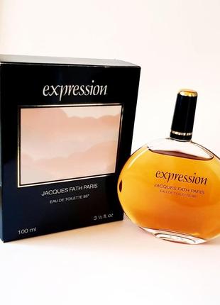 Jacques fath "expression"-edt 100ml vintage1 фото