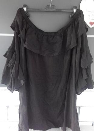 Легенька котонова блуза;  c&a; 5xl 3