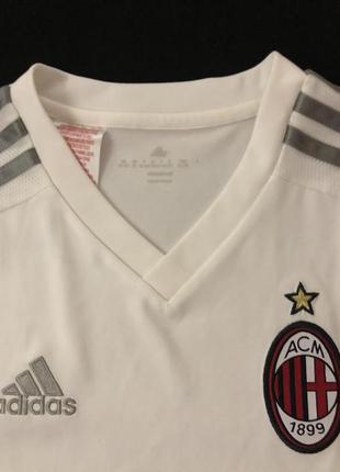 Футболка ac milan підлітковий(зійде на s, xs)3 фото