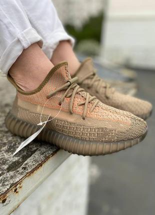 Adidas yeezy boost 350 v2 sand taupe eliada❤️36рр-45рр❤️літні кросівки адідас ізі буст 350, кросівки адідас ізі буст 350 коричневі
