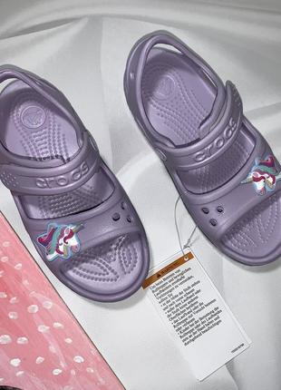 Crocs крокс кроксы сандали босоножки с единорогом с82 фото