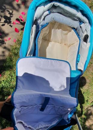 Дитяча коляска 4в 1 geoby ,як нова+ автокрісло+прогулянкова коляска+сумка для перенесення дитини3 фото