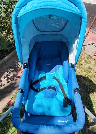 Детская коляска 4в 1 geoby ,как новая+ автокресло+прогулочная коляска+сумка для переноски ребёнка5 фото