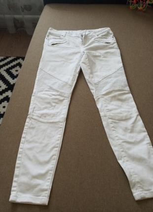 Белые джинсы review
