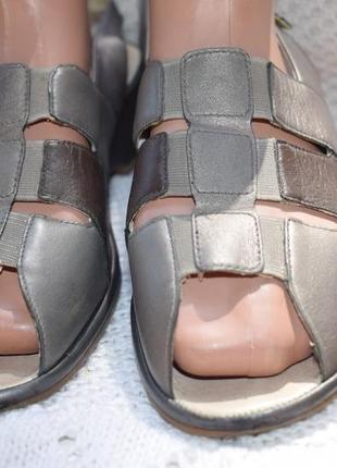Кожаные босоножки сандали сандалии jenny by ara р.8 р.41 26,5 см8 фото