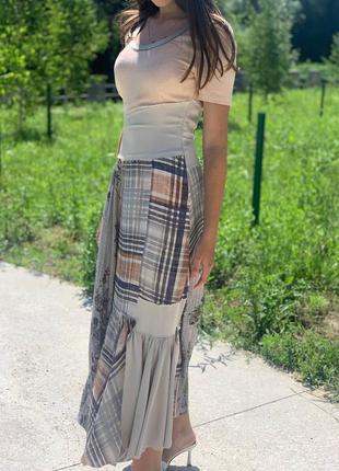 Неймовірна сукня з коротким рукавом zara1 фото