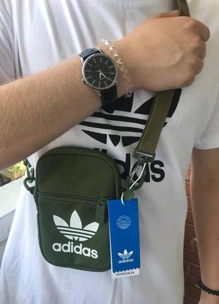 Сумка месенджер adidas original🔥3 фото