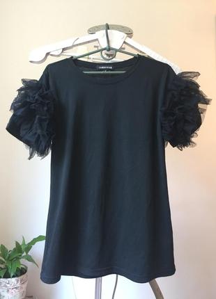 Футболка,пишні рукави