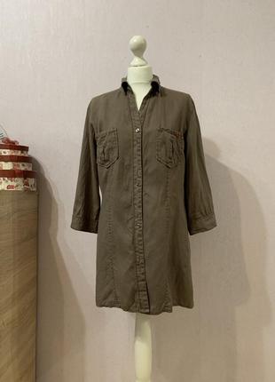 Сукня туніка сорочка льон лляне