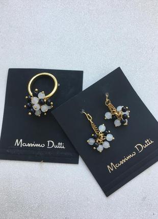 Комплект испанской бижутерии massimo dutti