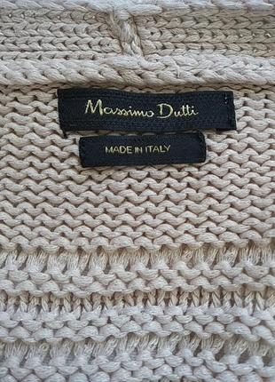 Вязаный кардиган massimo dutti5 фото