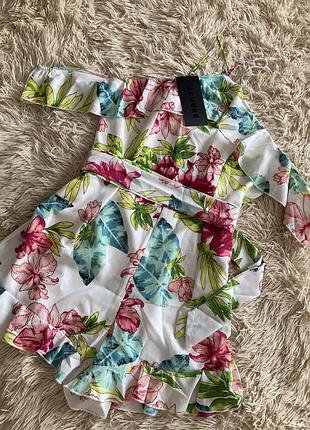 Яскравий сарафан - ромпер