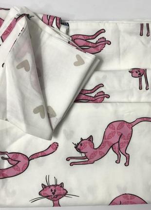 Набор постельного белья для девочки пододеяльник и наволочка в детскую кровать