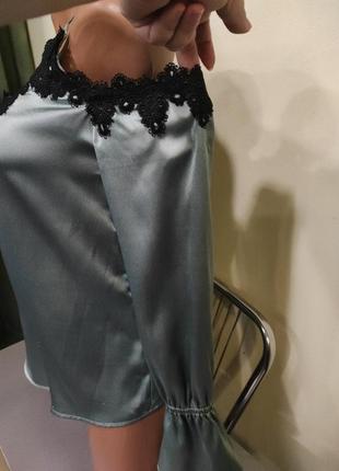Блузка з відкритими плечима2 фото