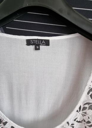 Белый сарафан летний пляжный туника