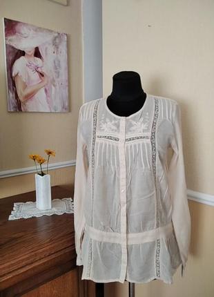 Блузка - вышиванка в народном стиле