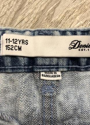 Брендові шорті denim co на дівчинку-підлітка. розмір 152 см2 фото