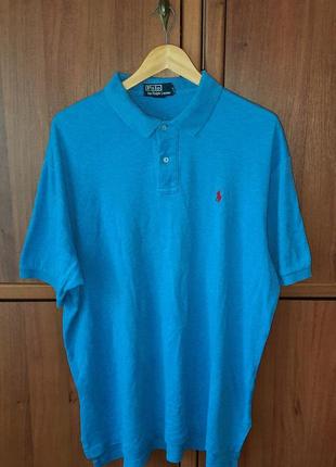 Винтажная мужская футболка-поло polo by ralph lauren vintage
