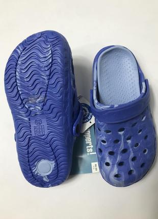 Детские резиновые тапки под crocs pepperts4 фото