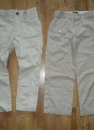 Классные брюки на 4-5 лет  коттоновые брюки на 4-5 лет gap