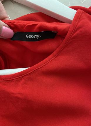 Плаття george red , розмір м, рукав три чверті, ❤️8 фото