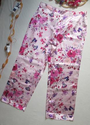 Бесподобная атласная пижама домашний костюм в цветочный принт debenhams 🍒☘️🍒4 фото