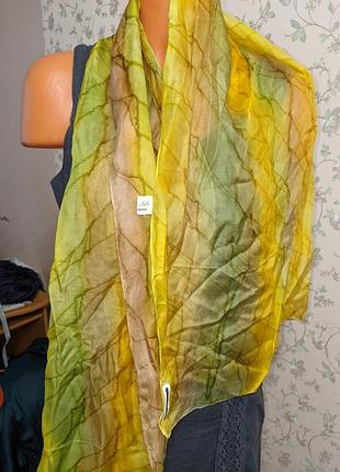 Шарф шовк тонкий