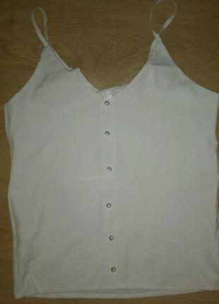 Майка белая