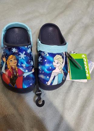 Crocs frozen