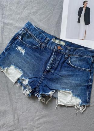 Идеальные джинсовые шорты topshop