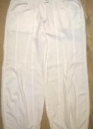 Віскоза+льон! супермегакласні легкі брюки tatuum