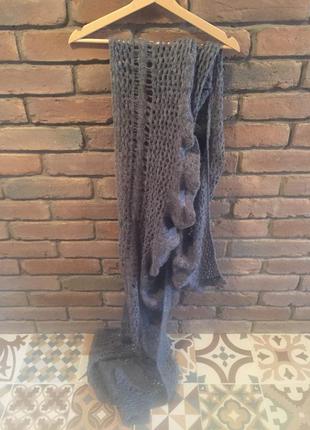 Тёплый большой шарф benetton