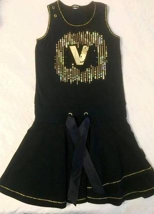 Черное платье на девочку wojcik