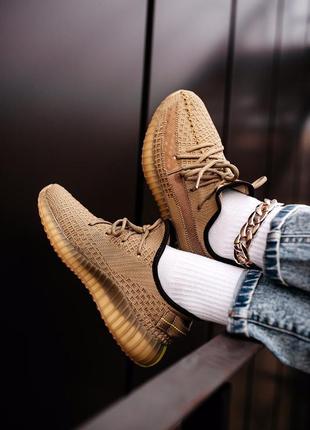 Жіночі кросівки adidas yeezy boost 350 v2 earth / жіночі кросівки