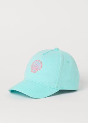 Яркие летние бейсболки h&m девочкам