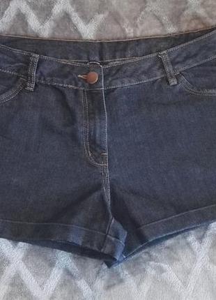 Шорты джинсовые женские короткие,размер евро 16(44) 50размер от george3 фото