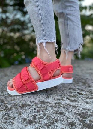 Сандалии adidas Адидас sandals coral, сандалии жёнкие адидас2 фото