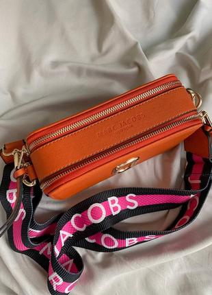 🔥🔥🔥женская сумка в стиле marc jacobs orange8 фото