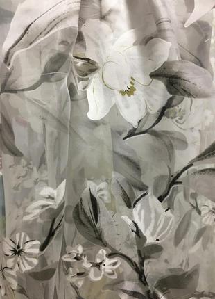 Тюль органза с цветочным рисунком melani 29 фото