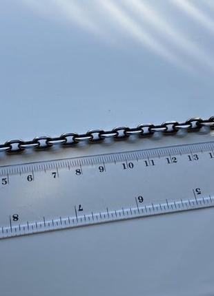 Сталевий браслет у вигляді ланцюга3 фото
