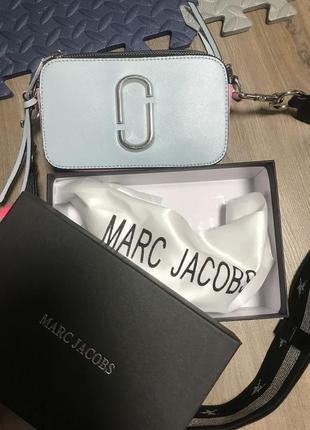 Шикарная яркая сумочка клатч кросс-боди marc jacobs коробка пыльник9 фото