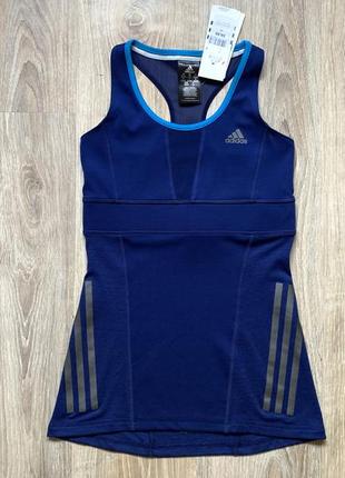 Женская спортивная беговая майка adidas running7 фото