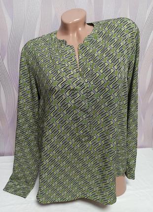 Приємна блуза в дрібний принт, 100% віскоза р. 40-eu/l, від sa.hara