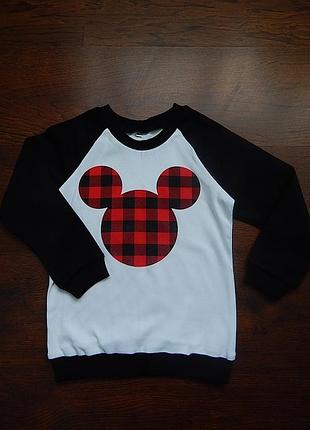 Кофта реглан детская микки маус